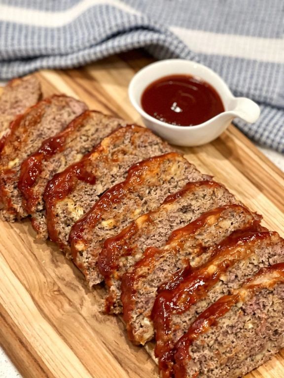 Brown Sugar Glazed Smoked Meatloaf