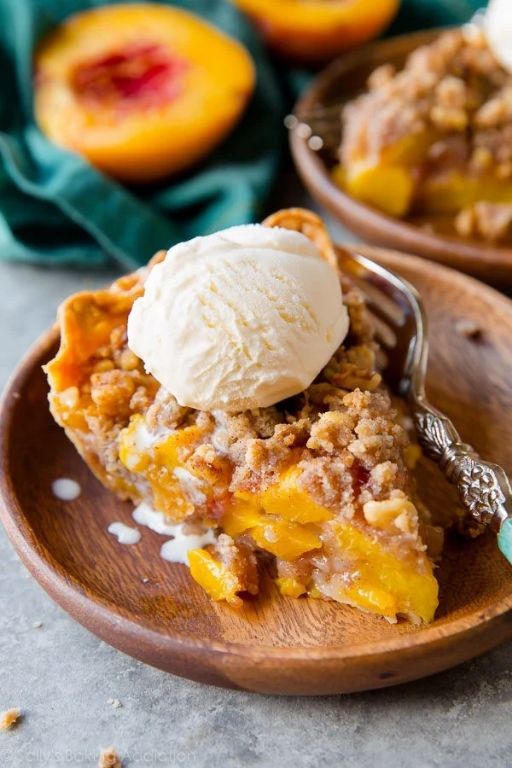 Brown Sugar Peach Pie Filling