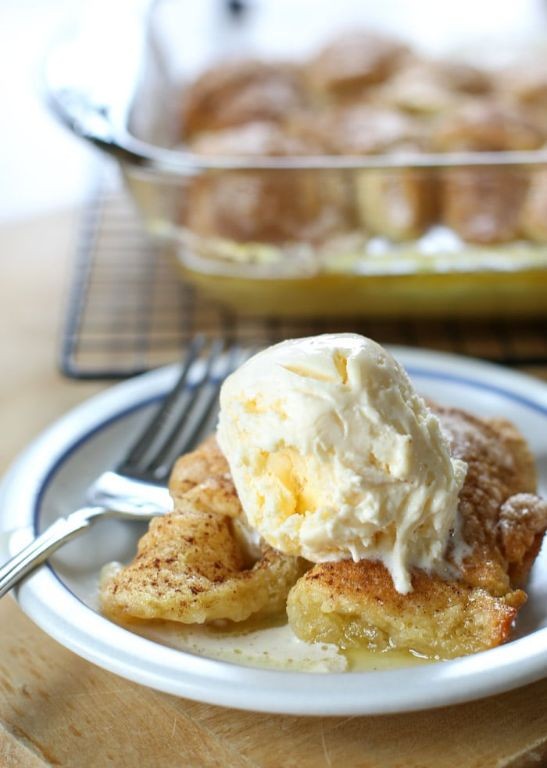 Bubbly Mountain Dew Bread Pudding