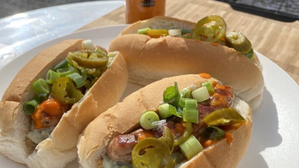 Buffalo Blue Cheese Sausage Bites