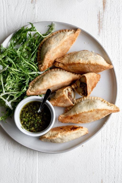 Buffalo Empanadas with Chimichurri