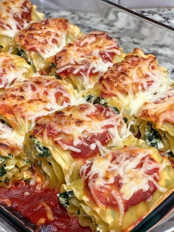 Buffalo and Spinach Lasagna