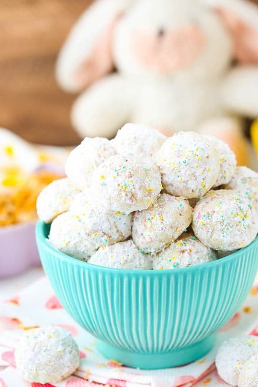 Bunny Tail Coconut Cookies