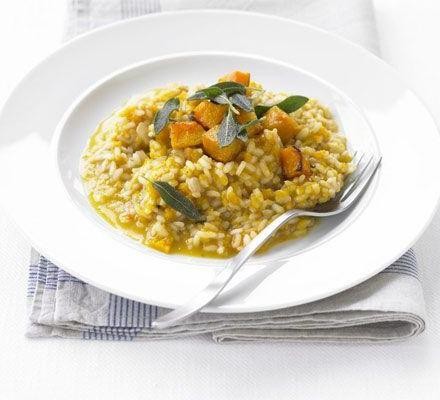Butternut Squash and Sage Risotto