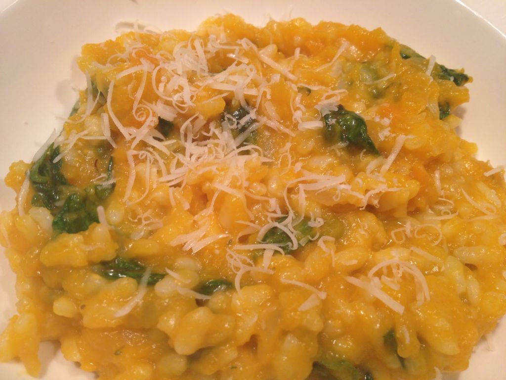 Butternut Squash and Sweet Potato Risotto