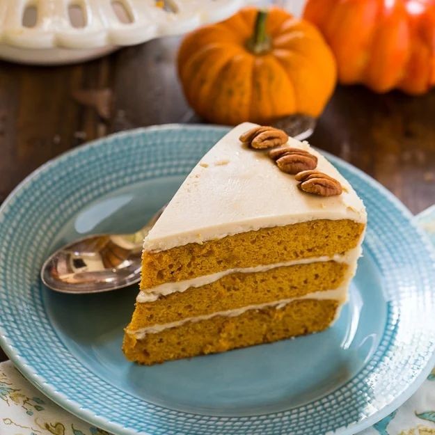 Butterscotch Pumpkin Spice Cake