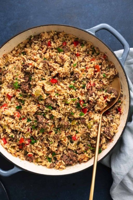 Cajun Rice with Pickled Jalapeños and Cheddar
