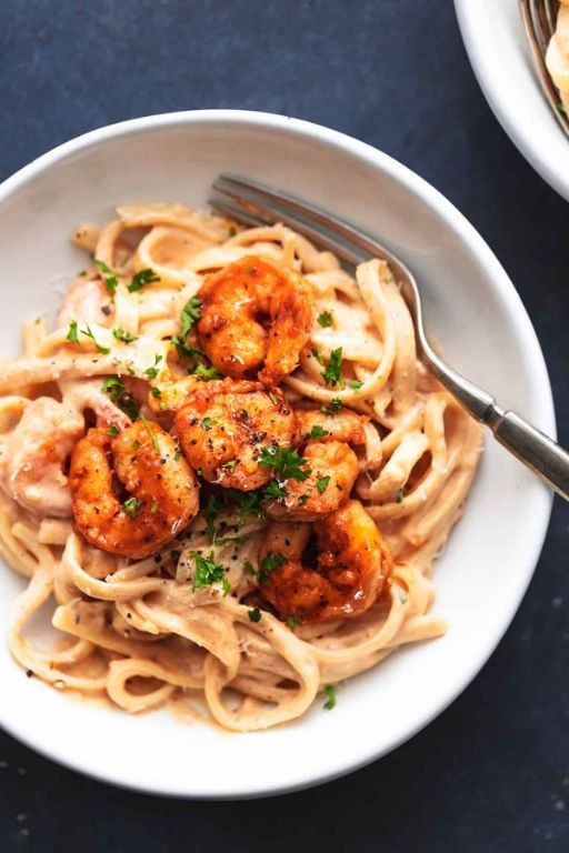 Cajun Shrimp Alfredo Sauce