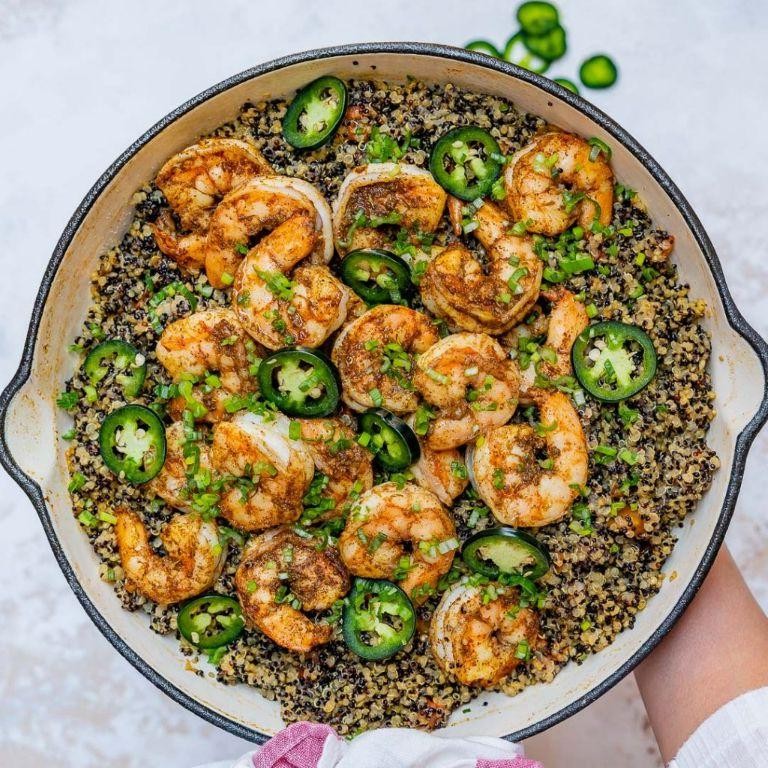 Cajun Shrimp and Quinoa Salad