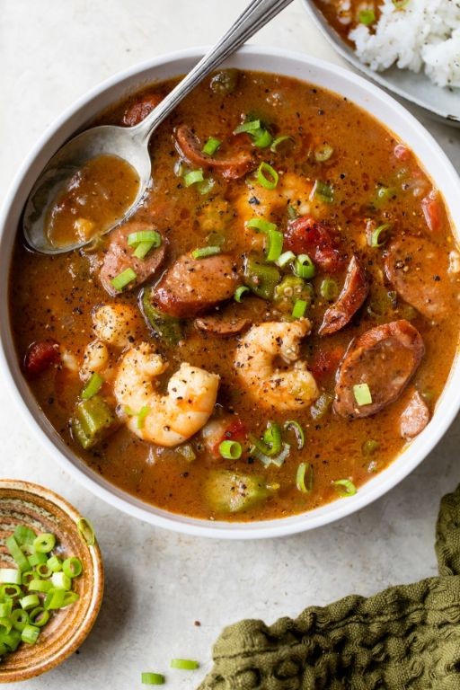 Cajun Shrimp and Sausage Gumbo