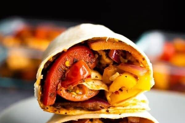 Cajun Spiced Fried Chicken Wrap