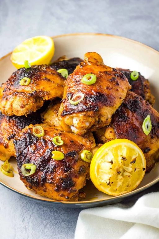 Cajun Spiced Grilled Chicken Thighs
