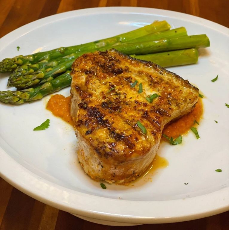 Cajun Spiced Grilled Swordfish