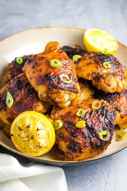 Cajun Spiced Seasoned Chicken Thighs