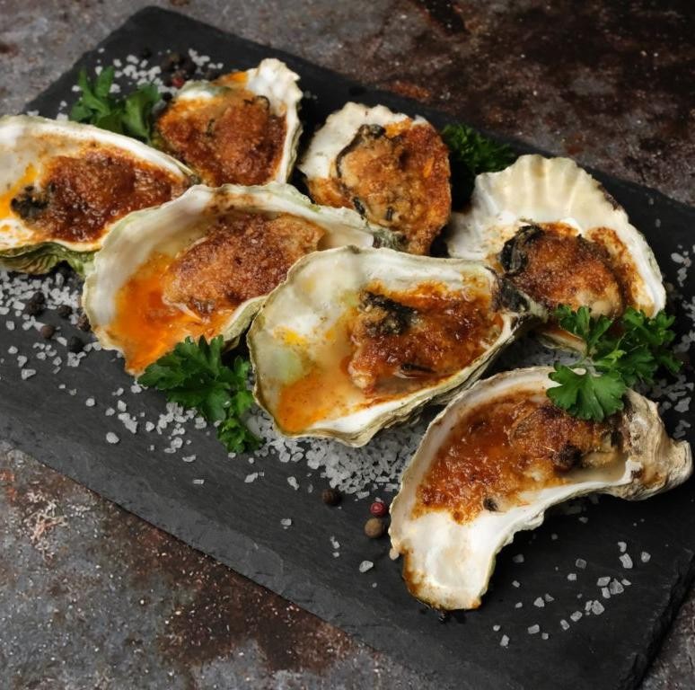 Cajun Style Grilled Oysters