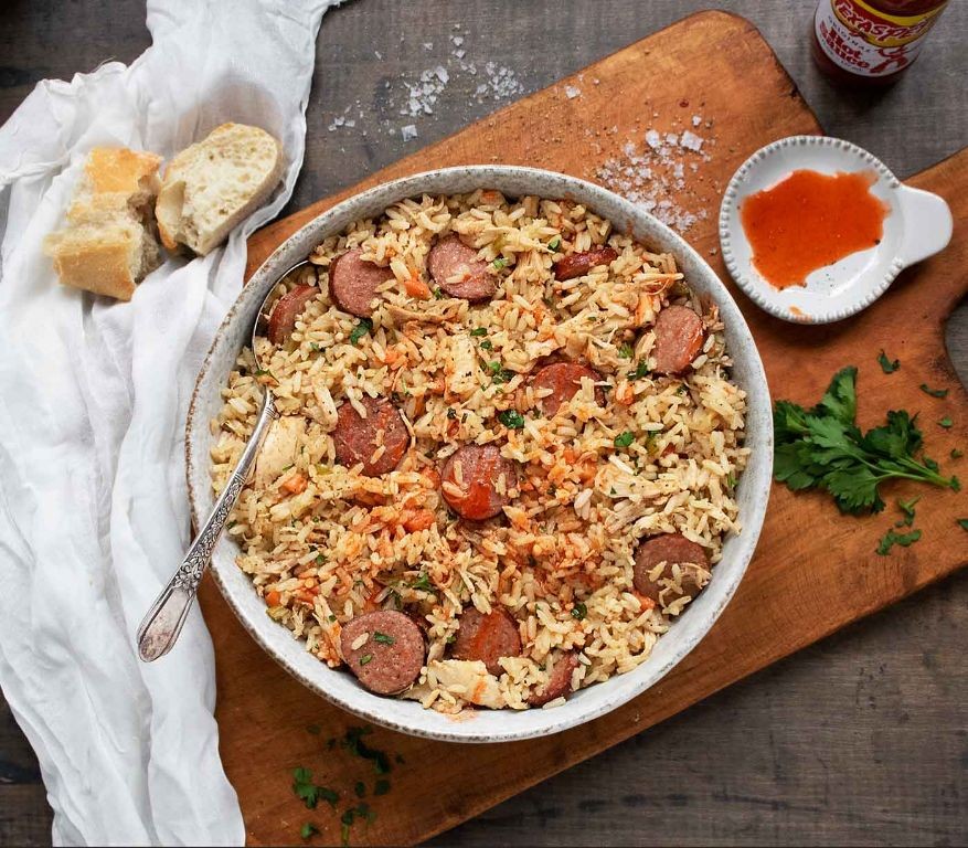 Cajun-Style Spicy Chicken Bog