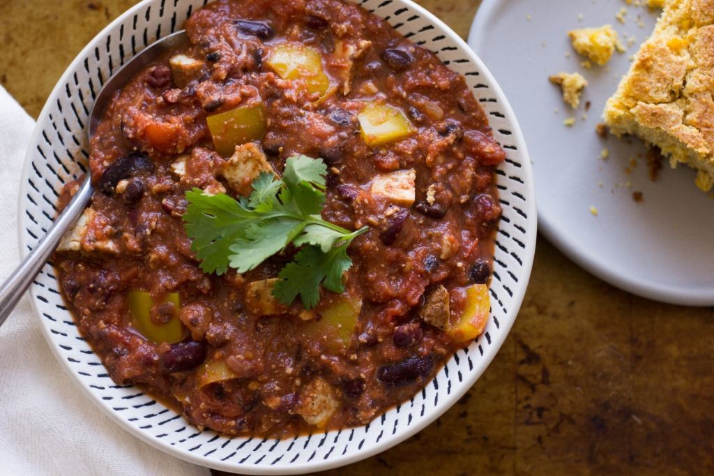 Cajun-Style Vegetarian Chili
