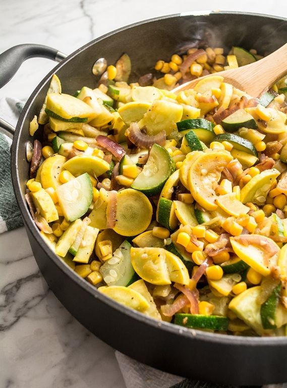 Calabacitas with Green Chile