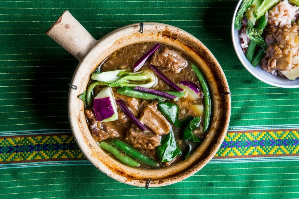 Cambodian Pork Shoulder Soup with Tamarind