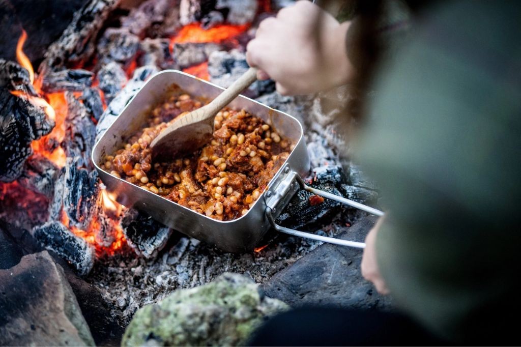 Campfire Baked Beans