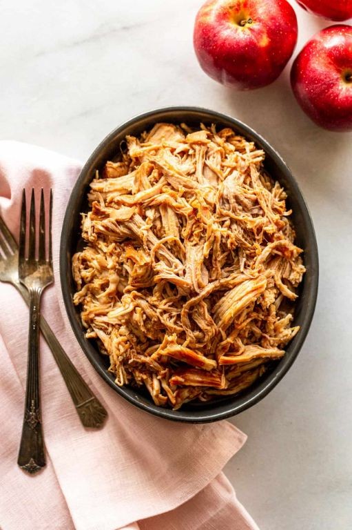 Canned Apple BBQ Pulled Pork