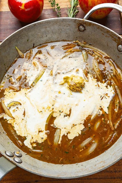 Canned Apple Chicken Skillet
