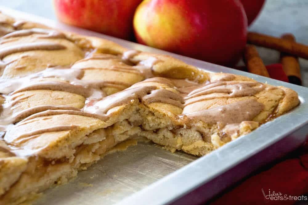 Canned Apple Pie Filling Bars