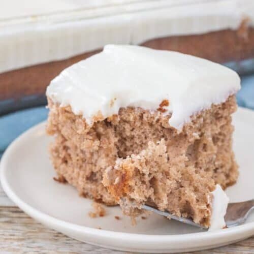 Canned Apple Spice Cake