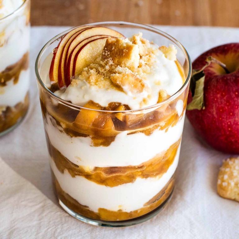 Canned Apple Yogurt Parfait