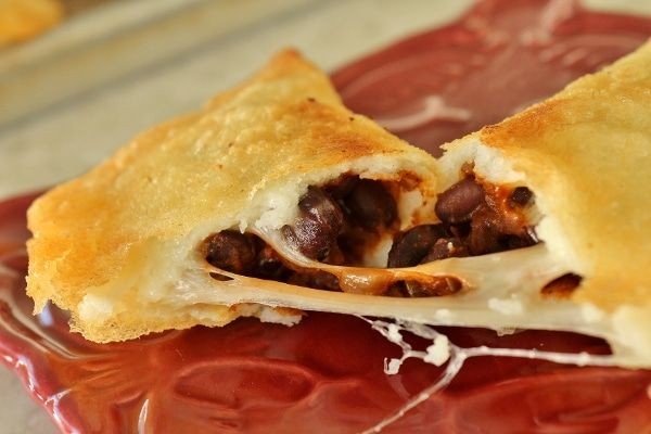 Canned Black Bean and Cheese Empanadas