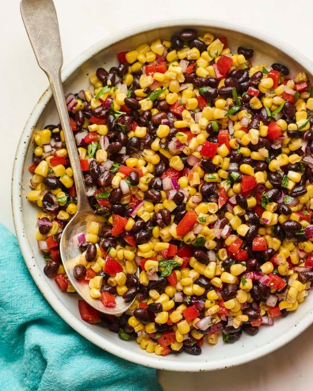 Canned Black Bean and Corn Salad