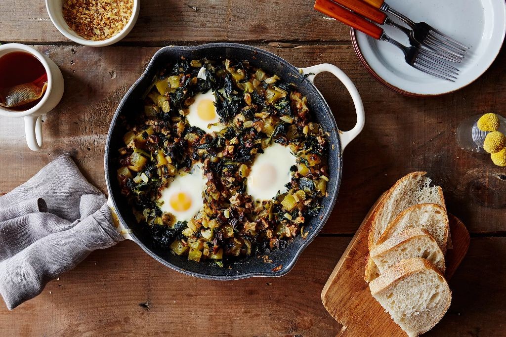 Canned Oyster and Potato Hash