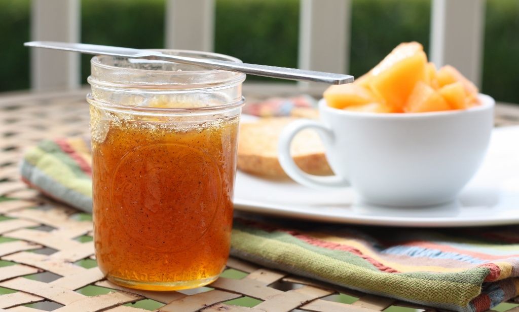 Cantaloupe and Vanilla Bean Jam