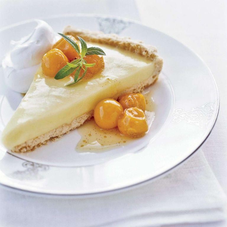 Cape Gooseberry and Lime Cheesecake