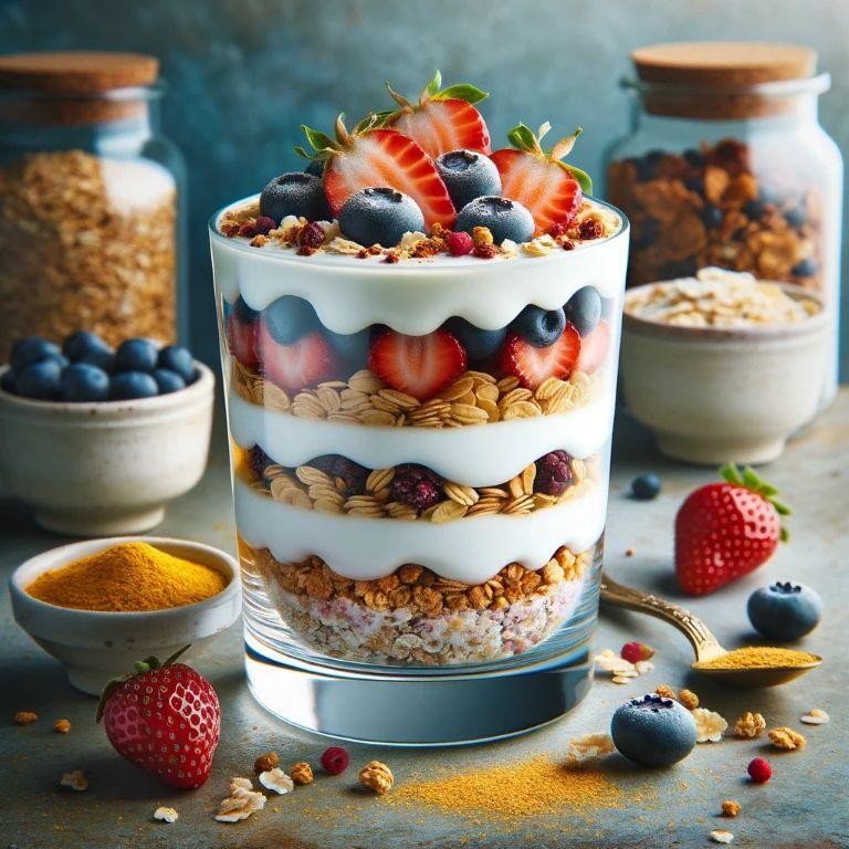 Cape Gooseberry and Yogurt Parfait