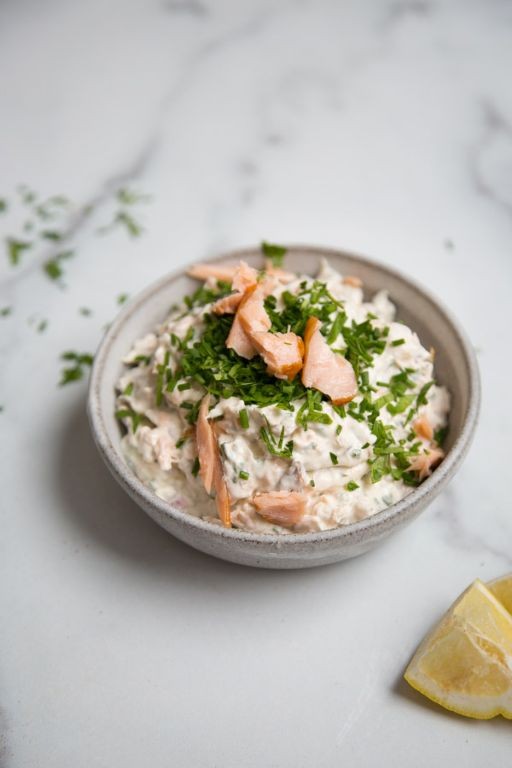 Capers and Lemon Salmon Dip