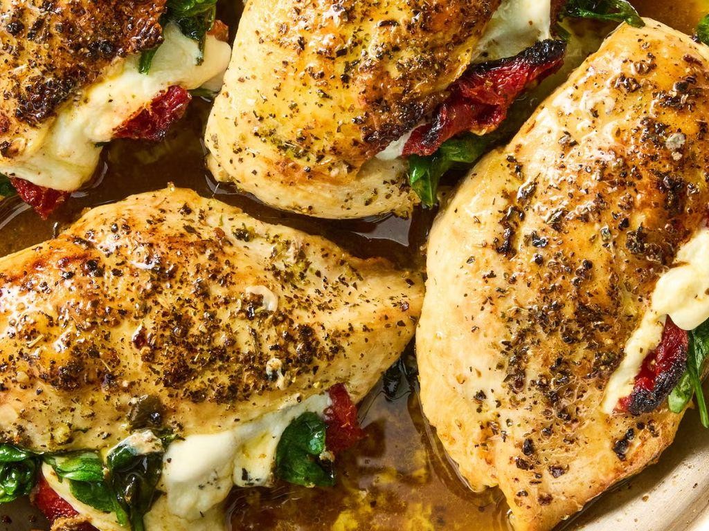 Caprese Stuffed Chicken