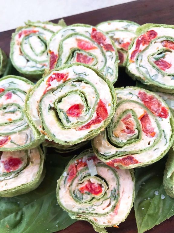Caprese Tortilla Roll Ups