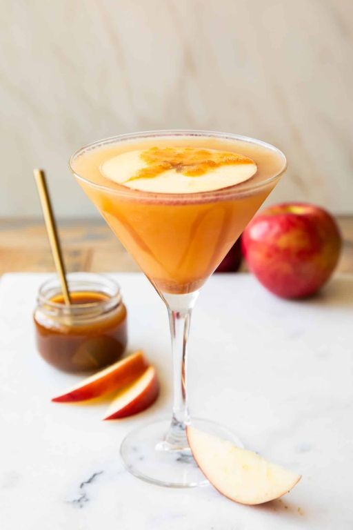 Caramel Apple Cider Martini