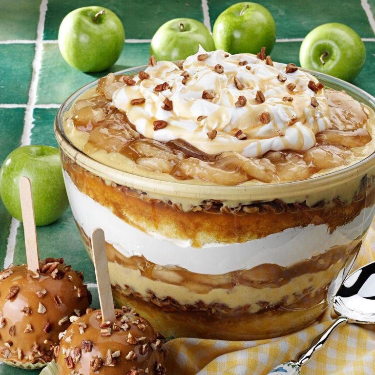 Caramel Apple Pie Trifle