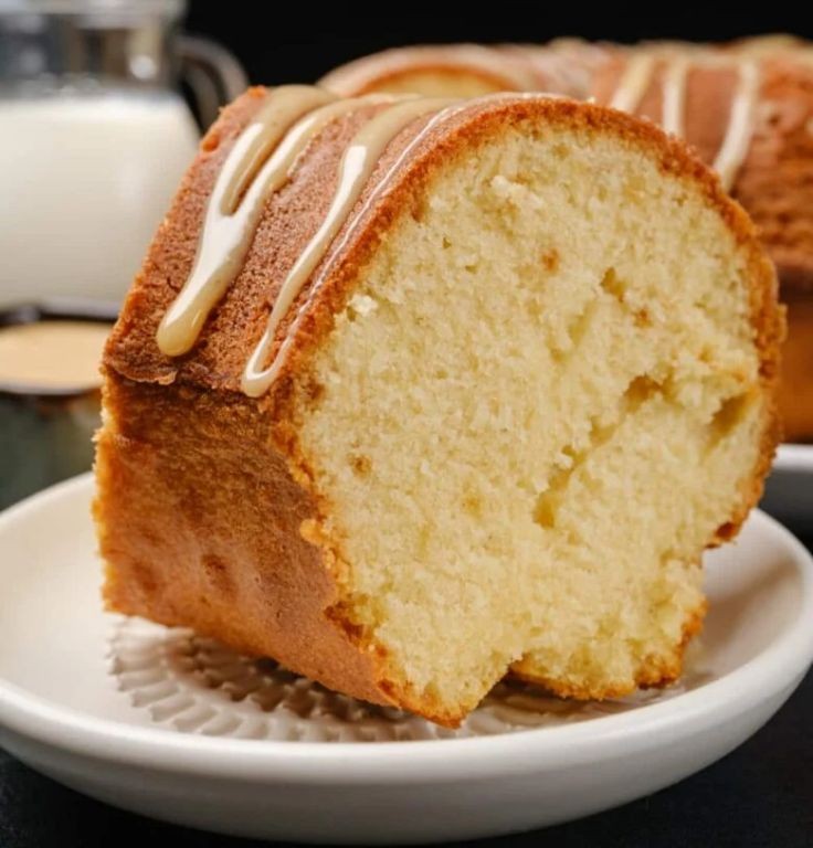 Caramel Drizzle Pound Cake