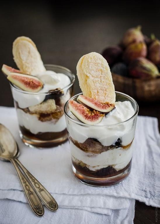 Caramelized Fig and Honey Trifle