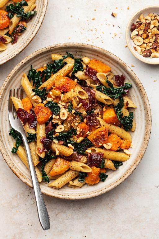 Caramelized Onion Butternut Squash Pasta Sauce