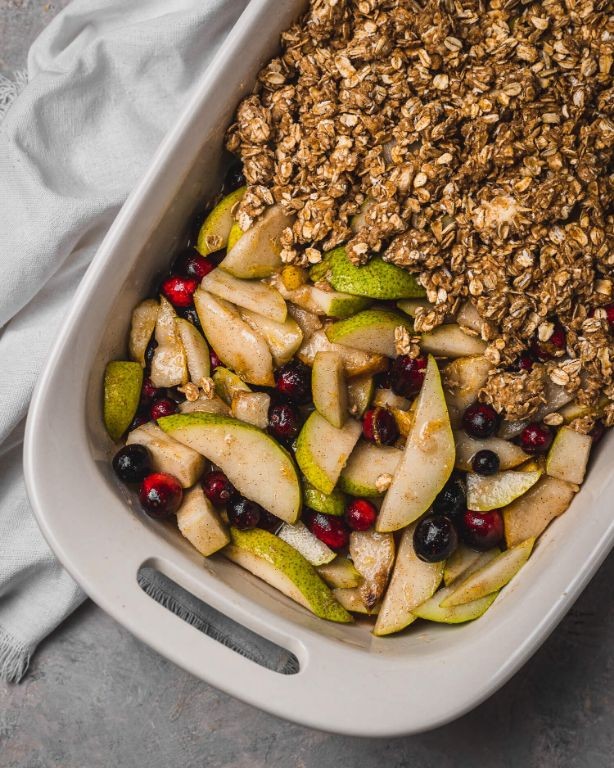 Cardamom Pear Cranberry Relish