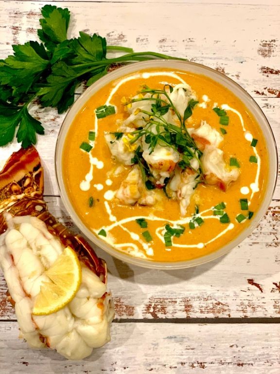 Caribbean Lobster Bisque
