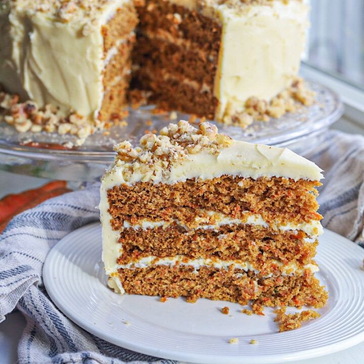 Carrot Cake Sourdough with Cream Cheese Frosting