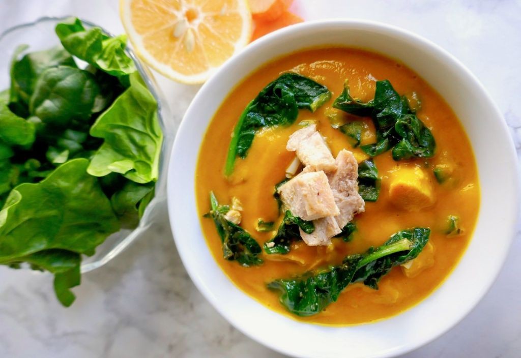 Carrot Ginger Chicken Soup
