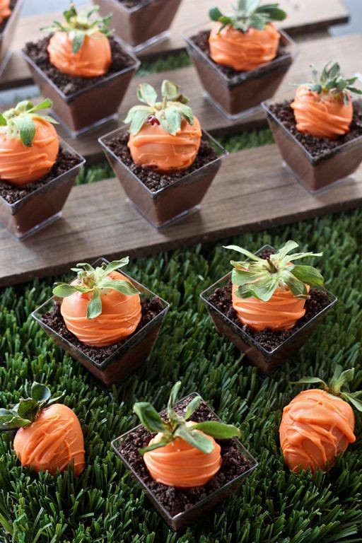 Carrot Patch Oreo Truffles