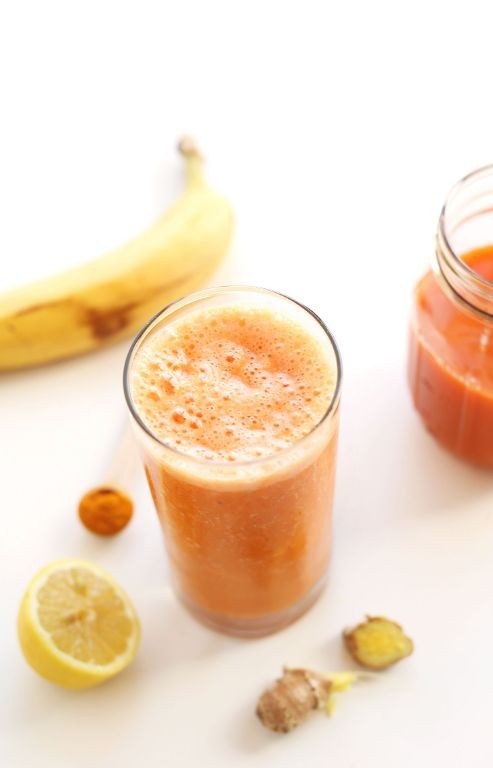Carrot and Ginger Immune-Boosting Smoothie