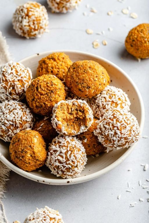 Carrot and Peanut Butter Energy Bites